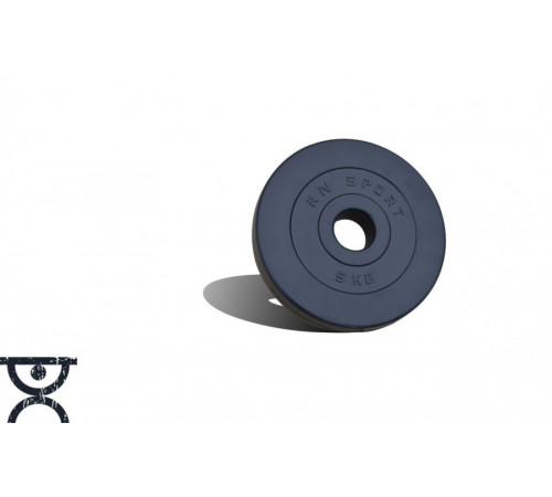 Штанга олимпийская 75 кг в пластиковой оболочке