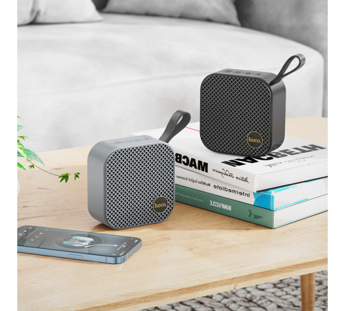Портативна колонка HOCO HC22 Auspicious sports BT speaker, 5W, Black (6931474798862)