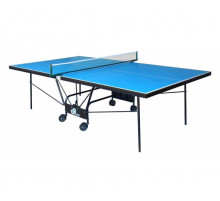 Стол теннисный "GSI-sport", модель "Compact Outdoor Alu Line"