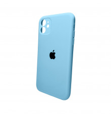 Чохол для смартфона Silicone Full Case AA Camera Protect for Apple iPhone 11 Pro Max кругл 44,Light Blue (FullAAKPi11PM-44)