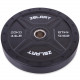 Бамперные диски для кроссфита Bumper Plates резиновые d-51мм Zelart TA-2258-20 20кг (d-45см,черный)