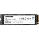 Накопичувач SSD M.2 Patriot P300 512GB NVMe 2280 PCIe 3.0x4 3D NAND TLC (P300P512GM28)