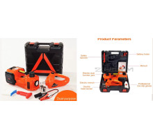 ДОМКРАТ 5 тонн 4 в 1 фотоэлектрический гидравлический С 12 В с насосом  lifting jack	5317   (3)