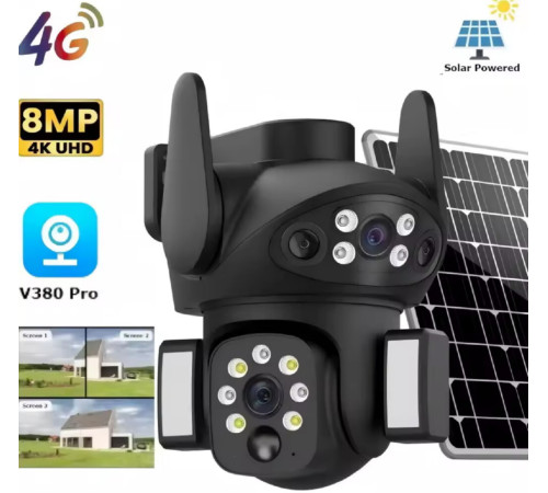 360 Камера camera    VQ06-4G   4G solar  camepa app380 (12)