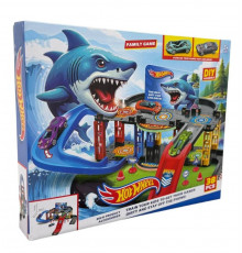 Траса з гірками та паркінгом Hot Wheels 38 деталей T876-11 (48 шт)