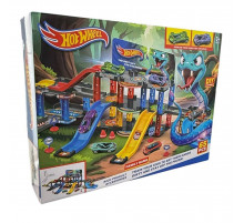 Траса з гірками та паркінгом Hot Wheels 65 деталей T876-15 (24 шт)