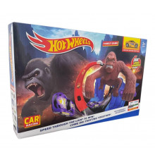 Траса Hot Wheels 6601 – Looping Track із трьома кільцями та стартом 6601 (36 шт)