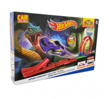 Траса Hot Wheels 6603 – Looping Track із трьома кільцями та стартом 6603 (36 шт)