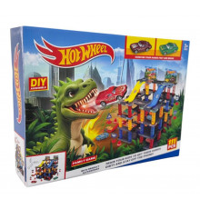 Траса з гірками та паркінгом Hot Wheels 111 деталей T876-6 (24 шт)