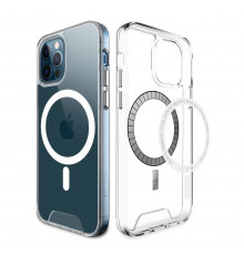 Чохол для смартфона Space Magnetic for Apple iPhone 15 Transparent (SpaceMAG15Clear)