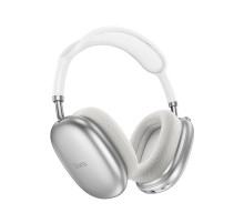 Бездротові накладні навушники HOCO W55 Pleasing BT headphones Silver (6942007632676)