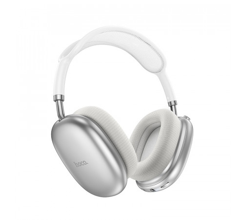 Бездротові накладні навушники HOCO W55 Pleasing BT headphones Silver (6942007632676)