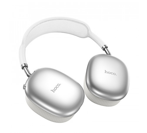 Бездротові накладні навушники HOCO W55 Pleasing BT headphones Silver (6942007632676)