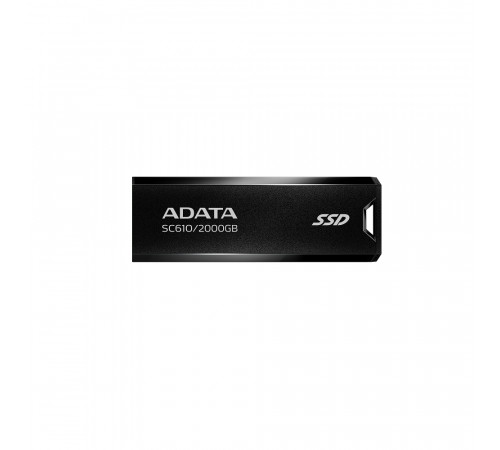 Портативний SSD ADATA SC610 2TB USB 3.2  550/500Mb/s Black (SC610-2000G-CBK/RD)
