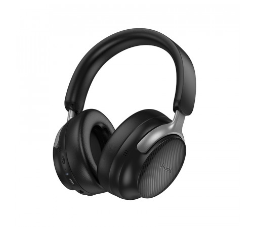 Бездротові накладні навушники HOCO W53 Plus Tone ANC BT headphones Classic Black (6942007646604)