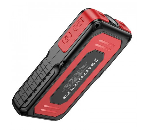 Автомобільний пуско-зарядний пристрій HOCO QS3 Victory car emergency starter power bank (10000mAh) Black (6942007635530)
