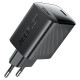 Мережевий зарядний пристрій ACEFAST A112 PD45W GaN single USB-C charger (EU) Black (6974316284055)