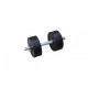 Обрезиненные гантели RN-Sport 2 по 16 кг (RN_OD2х16)