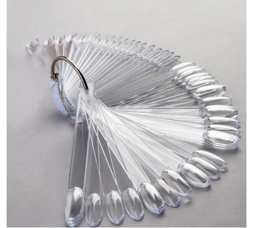 Типсы для дизайна ногтей,    50 шт    образец геля, дисплей типсов для ногтей   HA-124 (200)