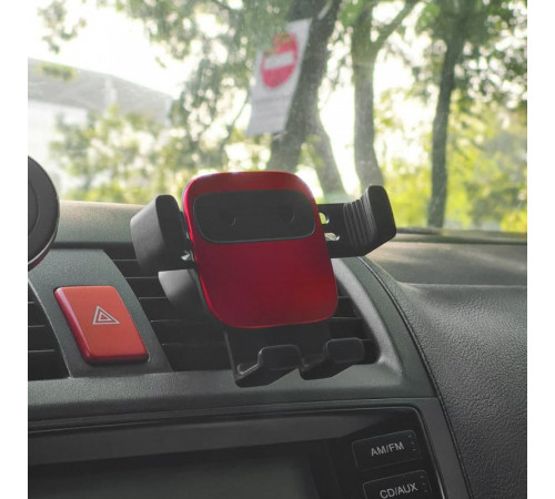 Автотримач для телефона Baseus Cube Gravity Vehicle-mounted Holder Black (SUYL-FK01)