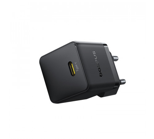 Мережевий зарядний пристрій Baseus Palm Fast Charger 1C 30W EU Cluster Black (P10111605113-00)