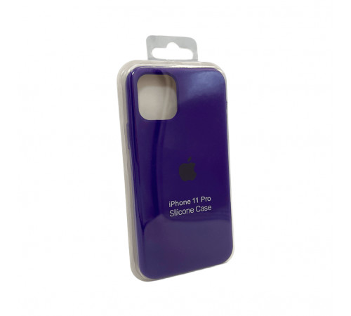 Чохол для смартфона Silicone Full Case AA Open Cam for Apple iPhone 11 Pro кругл 22,Dark Purple (FullOpeAAKPi11P-22)