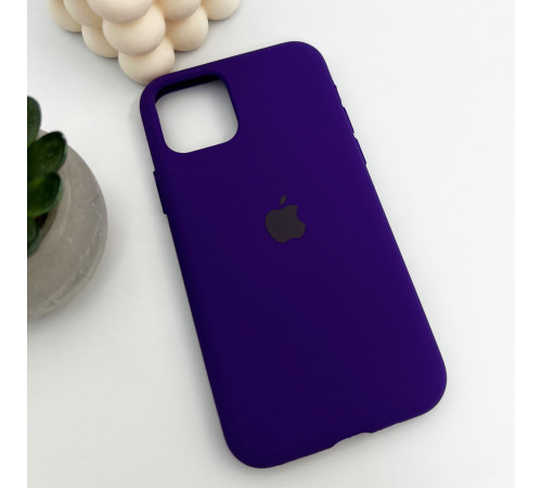 Чохол для смартфона Silicone Full Case AA Open Cam for Apple iPhone 11 Pro кругл 22,Dark Purple (FullOpeAAKPi11P-22)