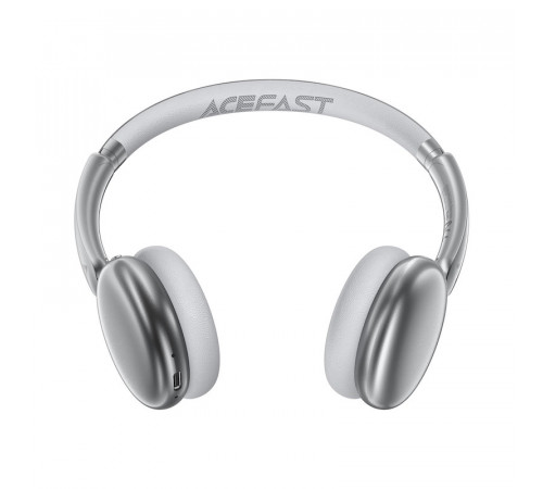 Бездротові накладні навушники ACEFAST H8 active noise cancelling wireless headset Silver (6974316284291)