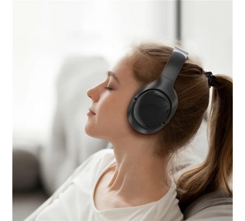 Бездротові накладні навушники ACEFAST H5 active noise cancelling wireless headset Black (6974316284277)