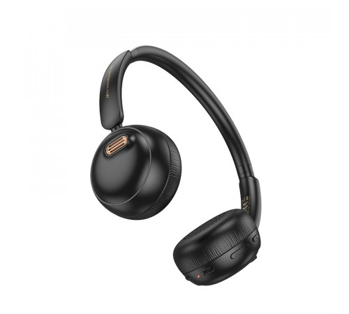 Бездротові накладні навушники HOCO W62 Verso retro BT headphones Black (6942007648127)