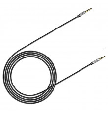 Аудіокабель Baseus M30 3.5mm male to 3.5mm male, nylon braid, 1.5m Silver+Black (CAM30-CS1)