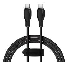 Кабель Baseus Pudding Series Fast Charging Cable Type-C to Type-C 100W 1.2m Cluster Black (P10355702111-00)