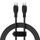 Кабель Baseus Pudding Series Fast Charging Cable Type-C to Type-C 100W 1.2m Cluster Black (P10355702111-00)