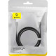 Кабель Baseus Pudding Series Fast Charging Cable Type-C to Type-C 100W 1.2m Cluster Black (P10355702111-00)