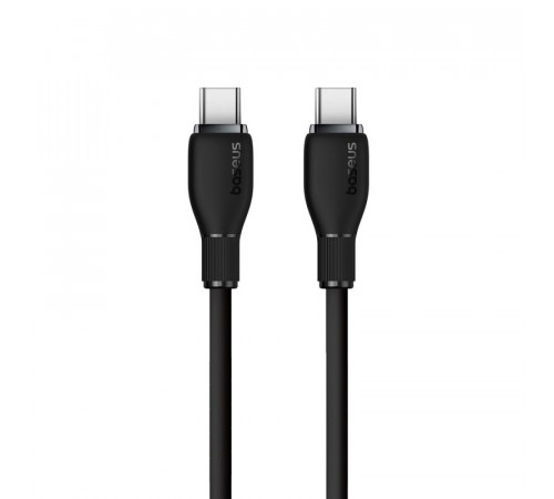 Кабель Baseus Pudding Series Fast Charging Cable Type-C to Type-C 100W 1.2m Cluster Black (P10355702111-00)