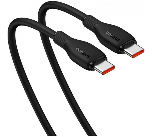 Кабель Baseus Pudding Series Fast Charging Cable Type-C to Type-C 100W 1.2m Cluster Black (P10355702111-00)