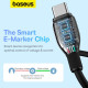Кабель Baseus Pudding Series Fast Charging Cable Type-C to Type-C 100W 1.2m Cluster Black (P10355702111-00)