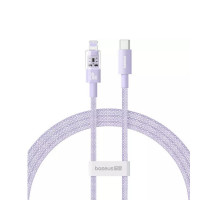 Кабель Baseus Gem Fast-Charging Data Cable USB-C to iP 20W 2m Nebula Purple (P10373001511-01)