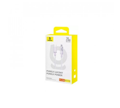 Кабель Baseus Gem Fast-Charging Data Cable USB-C to iP 20W 2m Nebula Purple (P10373001511-01)