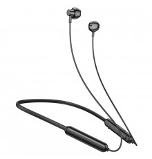 Бездротові спортивні навушники HOCO ES67 Perception neckband BT earphones Black (6942007602396)