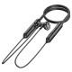 Бездротові спортивні навушники HOCO ES67 Perception neckband BT earphones Black (6942007602396)