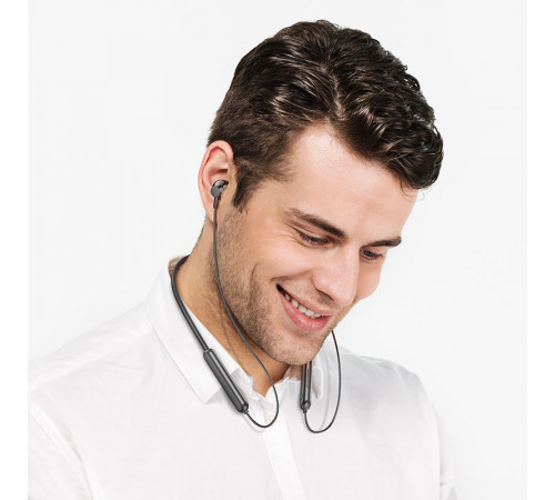 Бездротові спортивні навушники HOCO ES67 Perception neckband BT earphones Black (6942007602396)