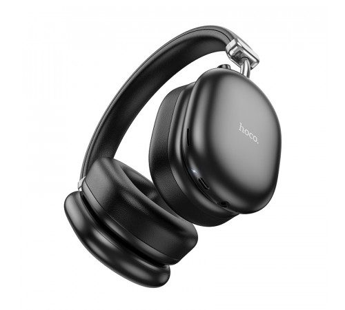 Бездротові накладні навушники HOCO W35 Max Auspicious ANC noise reduction BT headphones Black (6942007631280)