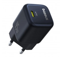 Мережевий зарядний пристрій Baseus PicoGo GaN Fast Charger 1C 45W EU Cosmic Black (P10176800123-00)