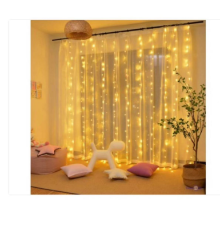ШТОРА Гірлянда Теплий 3*3*300  5320 (100)