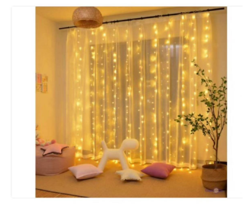 ШТОРА Гирлянда  Теплый   3*3*300     5320  (100)