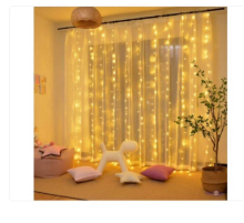 ШТОРА Гирлянда  Теплый   3**2*200     5321  (100)