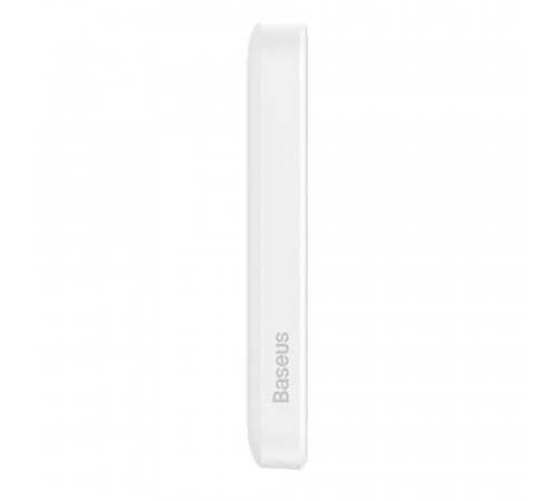 Зовнішній акумулятор Baseus Magnetic Mini Air Wireless Fast Charge Power Bank 6000mAh 20W Stellar White（With Simple Series Charging Cable Type-C to (P10059002223-00)