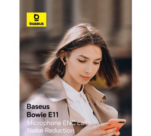 Бездротові навушники Baseus Bowie E11 True Wireless Earphones Cluster Black (A00053500113-Z1)