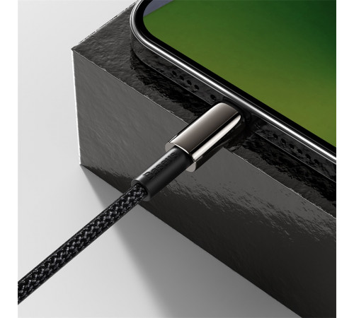 Кабель Baseus Tungsten Gold Fast Charging Data Cable Type-C to iP PD 20W 2m Black (CATLWJ-A01)